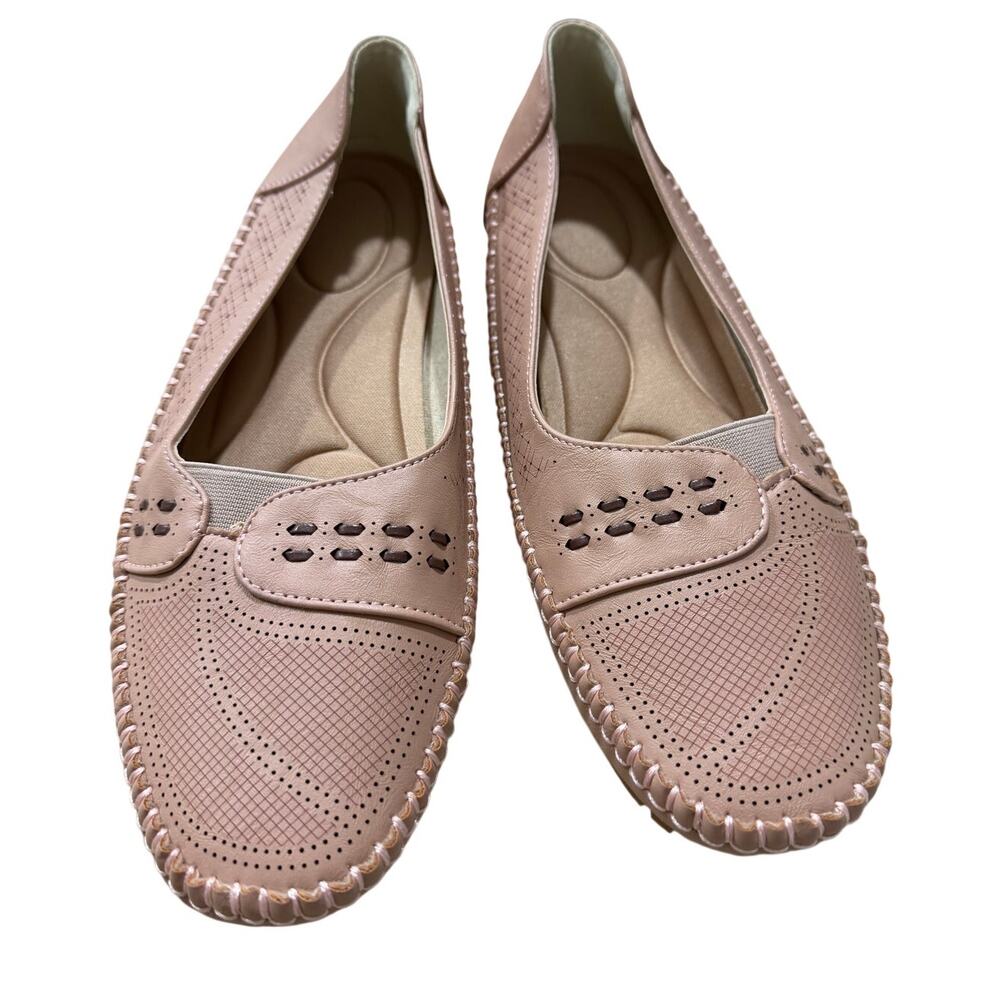 NEW Women's Loafers Orthopedic Wide Fit Slip-On Casual Shoes Size EU 41, US 10.5